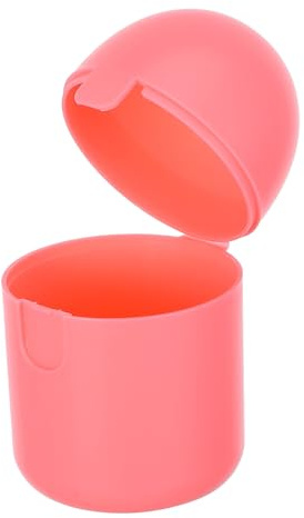 GLEAVI 2 Stück Menstruationstassen Aufbewahrungsset aus PP Kunststoff Kleine Aufbewahrungsbox mit Deckel Wiederverwendbar und Kompakt für Reisen