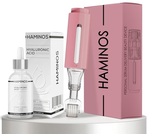 Pack Labial Volumen e Hidratación: Derma Roller 0,25 mm con Depósito + Sérum Ácido Hialurónico 50 ml