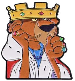 Pin's ROBIN DES BOIS DISNEY - PRINCE JEAN suce son pouce - Dessin Animé Cartoon Vintage Classique - Broche Accessoire Epinglette 3 x 3.3 cm