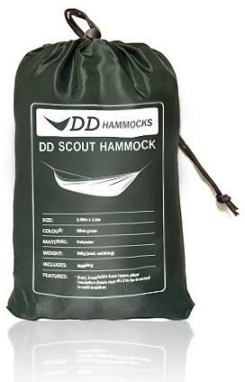 DD Hammocks - Scout Hammock - Lightweight Easy Set Up Hammock For Adult And Childrens Camping Adventure