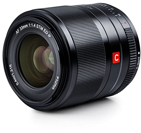 VILTROX 33mm f/1,4 F1.4 APS-C APS-C Grand Objectif Compatible avec Les caméras de Monte électronique Sony A6300 A6400 A5100 A6600 A7R A7II A7SIII A7SIII A7III A7RIV