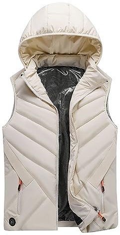 RLEHJN Black Friday Beheizbare Weste Damen Heizweste Herren Beheizte Jacke Winter Heizjacke Wärmeweste mit 8/9/11/13/15/17 Heizzone, Beheizte Weste Casual Beheizbare Jacke Leicht Heated Vest