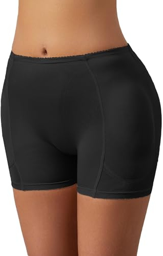 AIEOE Dam formkläder bantning shorts figur formande underkläder livstycket byxor hög midja mage plattande kalsonger S M L XL XXL 3XL, Svart, XL