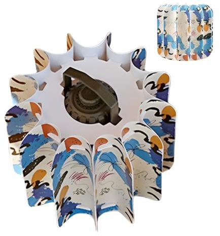 Puzzle pantalla de lámpara, lámpara de techo, cubierta de lámpara de , lámpara de lámpara de repuesto para balcón, jardín, camping, cafeterías