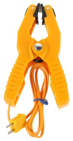 VILLFUL K-type Thermocouple Pipe Clamp Thermometer Jaw Clamp Hvac Temperature Sensor to High Accuracy Versatile Temperature Probe for Precise Surface Measurement