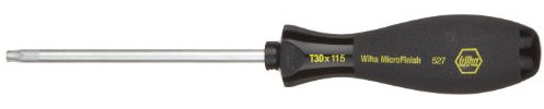 Wiha 52729 - Destornillador Torx con mango MicroFinish T30 x 115 mm