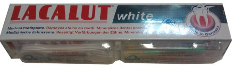 LACALUT White Toothpaste (75 ml 2.53 fl. oz.) by Lacalut