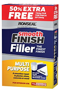 Ronseal RSLMPLF500VP 500 g Smooth Finish Multi-Purpose Interior Wall Powder Filler