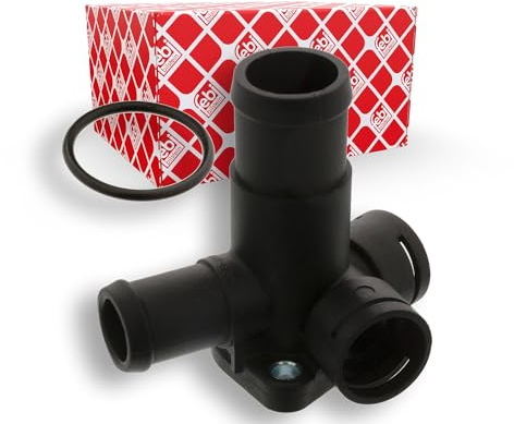 FEBI BILSTEIN Flangia d. refrigerante 12404 | Compatibile con: AUDI 80 B4 Avant, 80 B4 Stufenheck, SEAT TOLEDO I, VW CADDY I, CALIFORNIA T4 Camper, GOLF II, JETTA II