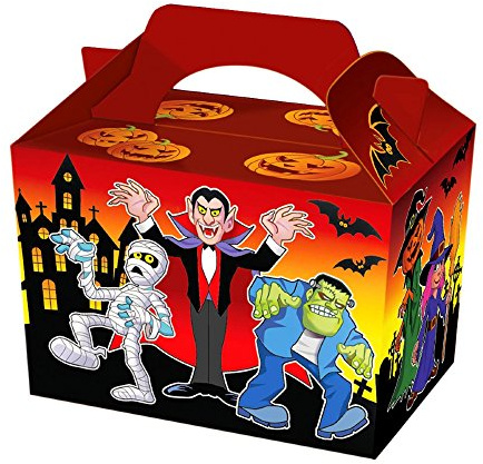 Diamante Crafts 30 x Halloween Party Lunch Boxes