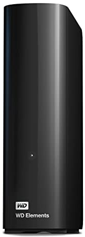 WD 16TB Elements Desktop External Hard Drive, USB 3.0 for plug-and-play storage - WDBWLG0160HBK-NESN
