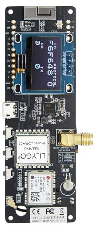 LILYGO T-Beam Meshtastic LORA32 868MHz ESP32 Entwicklungsboard WiFi BLE CH9102F Chip TTGO Mainboards Soldered OLED Module