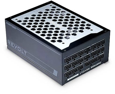 Phanteks Revolt Alimentatore Per Computer 1600 W Atx Nero (phanteks Revolt 1600w Titanium, Atx 3.)
