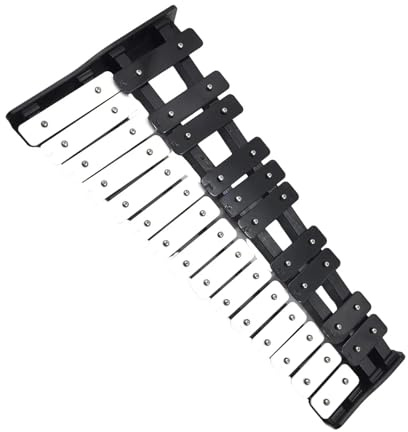 Glockenspiel-Schlaginstrument aus Metall mit 37 Tönen und zartem und langlebigem Notenständer Glockenspiel Schlaginstrument