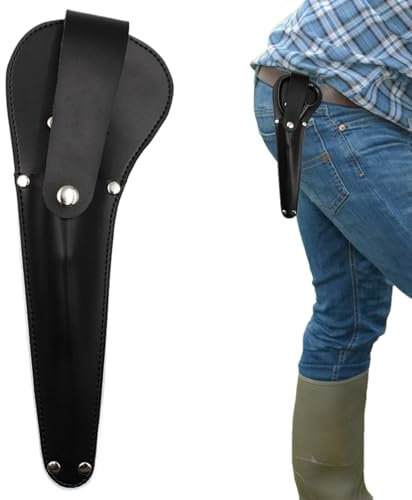 Krmoau Secateurs Holster, Pliers Holster | Storage Pliers Pouch Belt Holder | Hand Cutter Sheath with Press Stud Protective Cover, Garden Tool Case for Pruners and Pliers
