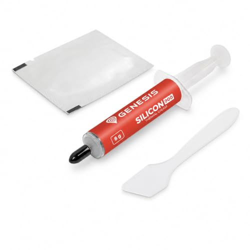 Genesis Silicon 900 8 g Thermal Grease – CPU/GPU värmeledande pasta, värmeledningsförmåga 12,8 W/mK