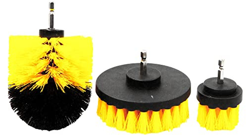 Rolson 42835 3 pc Drill Brush Set