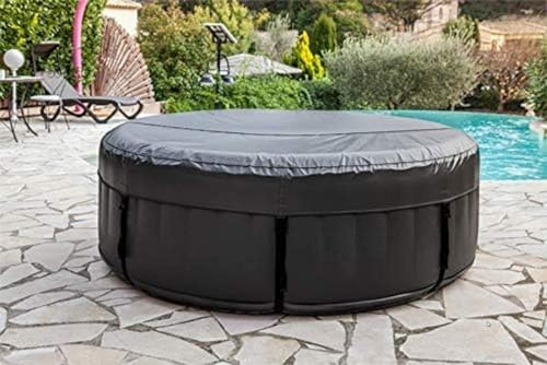 N NETSPA SPARO Couverture Pour SPA, Anthracite, 165 cm x H 70 cm