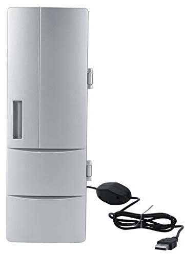 Mini frigo USB, mini frigo compatto USB Lattine per congelatore Bere birra Cooler Mini frigo USB, Frigo USB Mini frigo Mini USB