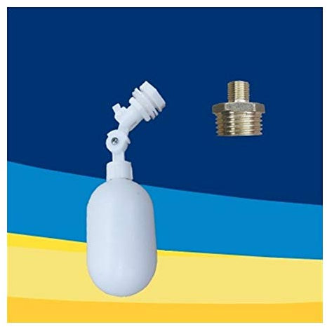 SUOFEILAIMU 1/4 Mini-Kunststoff-Schwimmerventil for Aquarium-RO DI Umkehrosmose-Anlage leicht verwendete Kunststoff-Float-Kugelhahn Wassertank (Color : 3)