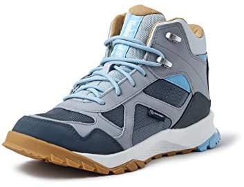 Timberland Lincoln Peak, Stivali, Donna, Md Grey Lthr w Blue, 40 EU