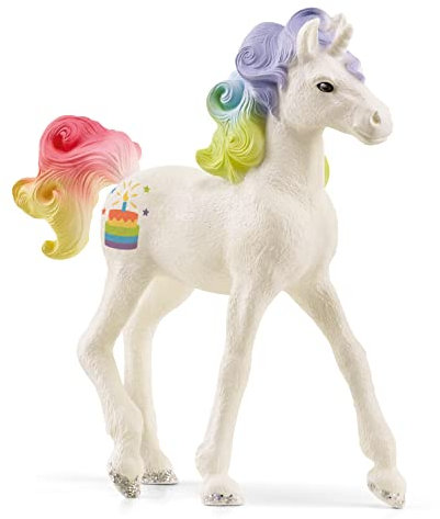 SCHLEICH Sammeleinhorn Regenbogentorte