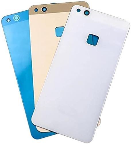 SHOWGOOD 5.2 pollici per Huawei P10 Lite Batteria Posteriore Cover P10 Lite Porta Posteriore 3D Pannello di Vetro Custodia Custodia con Adesivo Sostituire (bianco)