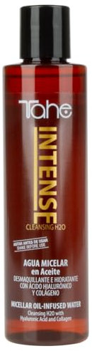 Tahe Intense Agua Micelar en aceite bifásica desmaquillante con Ácido Hialurónico y Colágeno, 200 ml