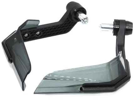 SPICLY Lenker-Handschutz Für Y&amaha NMAX155 NMAX125 Für NMAX 155 Für N-MAX 125 150 Motorrad-Handschutz Windschutzscheibe Handschützer Griff Windschutz(Schwarz)