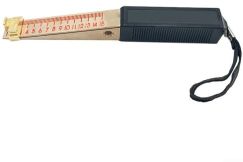 Lightweight Door Gap Measuring Tool with Vernier Scale, 0 2mm Precision Feeler Gauge for Accurate Inspections