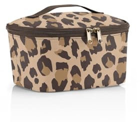 reisenthel coolerbag S Pocket Leo Macchiato – Kühltasche mit Obermaterial aus recycelten PET-Flaschen – Ideal für das Mittagessen unterwegs