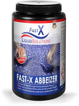 FAST X Abbeizer – 1L – Hochwirksamer Entferner für Lacke und Farben