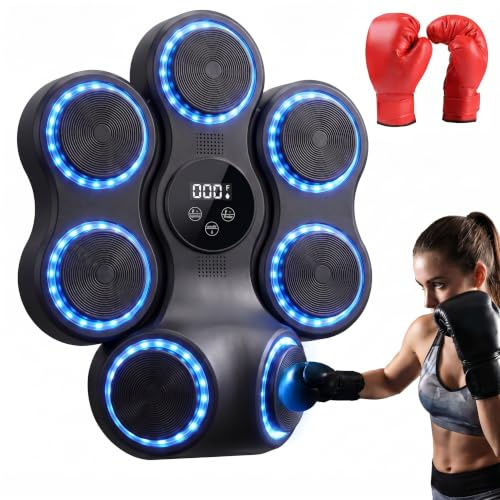 Hook Punch Music Boxing Machine mit Boxhandschuhe für Erwachsene