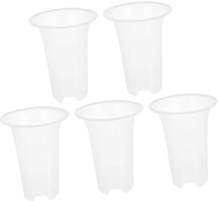 Hemobllo 5pièces Pots à Orchidées Plastique Durables avec Drainage pour Plantation Et Culture De Fleurs