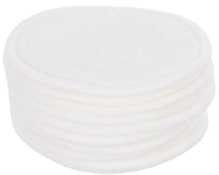 VICASKY Abschminkpads für Effektive Make Up Entfernung 10 aus Baumwolle Wiederverwendbare 8cm and Sanfte Gesichtsreinigung and Unterwegs für Hauttypen