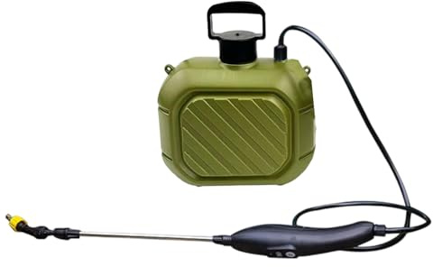Pulvérisateur automatique – Pulvérisateur de pelouse rechargeable 5 L, engrais électrique pour jardinage extérieur, agriculture, vigne, serre, pelouse, patio, arrière-cour