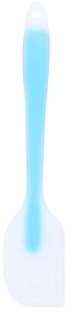 LABRIMP Spatola Silicone Traslucida per Alta Temperatura Utensile per Torte Gelati e Mischiature Design Ergonomico e Curvatura per Diverse Contenitore Resistente e Flessibile Silicone