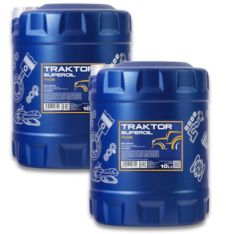 2x 10L Mannol Traktor Superoil 15W-40