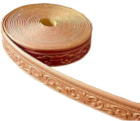 dwxnauixl Moldura de zócalo creativa, pegatinas de pared línea única, borde papel tapiz, moldura interior techo, techo autoadhesiva, tipo+2