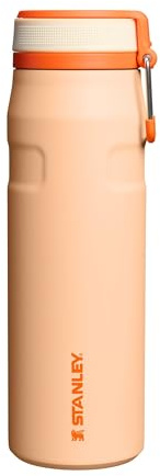 Stanley 1913 IceFlowBottle Twist Flip 0.71L - 17 Timmer Kall - 4 Dagar Iskall - Tål Maskindisk - Rostfritt Stål - BPA-Fri - Dubbelväggig Vakuumisolering - Orange Sherbet