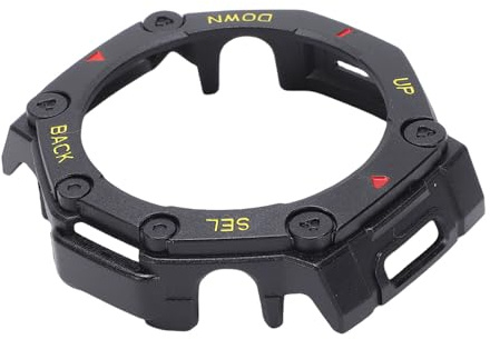 ZDAGELD PC Smartwatch Skyddsfodral för T Rex 3 Pro Smartwatch, Lätt Klockfodral med Exakta Utskärningar, Fjädrande, Lätt Att Rengöra, Skyddar Mot Stötar och Repor (Svart Röd Gul)