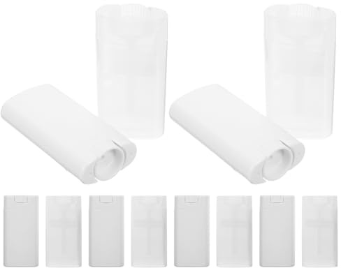 MAGICLULU 12 Stück Leere Plastikflaschen aus Pp Tragbare Cremebehälter für Kosmetiklagerung für Reisen und Partys Kompakte Größe Praktisches Design