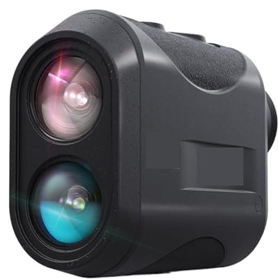 Telémetro láser de Alta precisión con telémetro Golf Inclinado Golf for Caza Distancia altimetría construcción Comprobación Distancias Precisa Esfuerzo(A1,2500M)