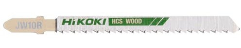 Hikoki 750019 Jigsaw Blades for Wood, Softwood and Hardwood JW10R / T101BR 5 x Blades