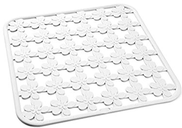 Snips Matta Diskho-Sink Map | 30,5 x 29 cm| Recycled Plastic Content | Tillverkad i Italy, Vit, 31 x 29 cm