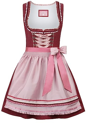 Stockerpoint Dirndl Harper, Dämpad rosa, 42