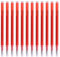 PKCHYE 12 Stk Kompatibel Mit Pilot Frixion Tintenroller Radierbar 400m Schreiblänge Tintenroller Radierbar Radierbarer Kugelschreiber Thermosensitive Tinte Austauschbare Mine Rot 0,7mm, ST025