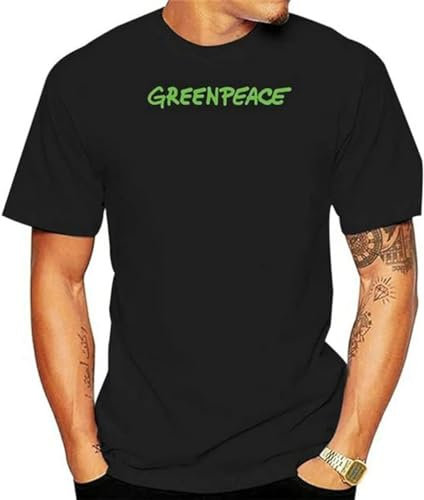 Greenpeace T-Tshirts Camisetas y topss Novelty tee Top T Tshirts Camisetas y Tops for Men Customized Building Anlarach Short Sleeve(XX-Large)