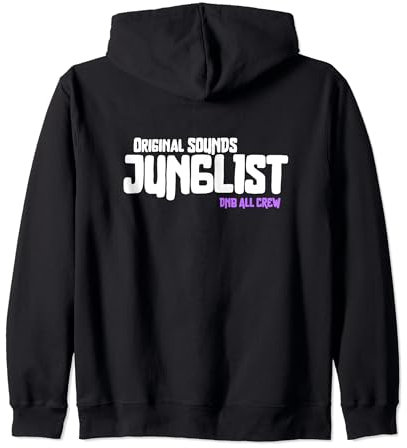 Junglist DnB Drum N Bass Kapuzenjacke