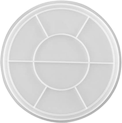 Sewroro 3stücke Runder Gießform Für Obst Und Desserttablett Vielseitige Epoxidharz Form Für Kreative Bastelprojekte Für Individuelle Aufbewahrung Und Dekoration